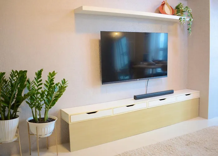 Muji Style 2br With Free Parking Bgc Apartment Manila