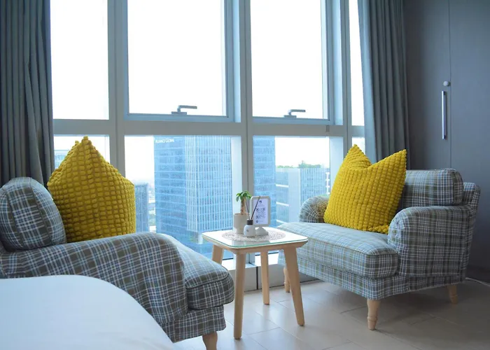Muji Style 2br With Free Parking Bgc Apartment Manila